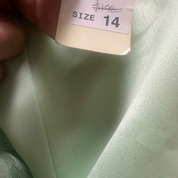 Eliza J Green Sleeveless Fit and Flare Dress - Picture 8 of 8